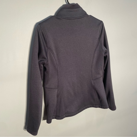The North Face Agave Fleece Full Zip Jacket Charcoal Gray C656 Women's medium - Picture 5 of 9